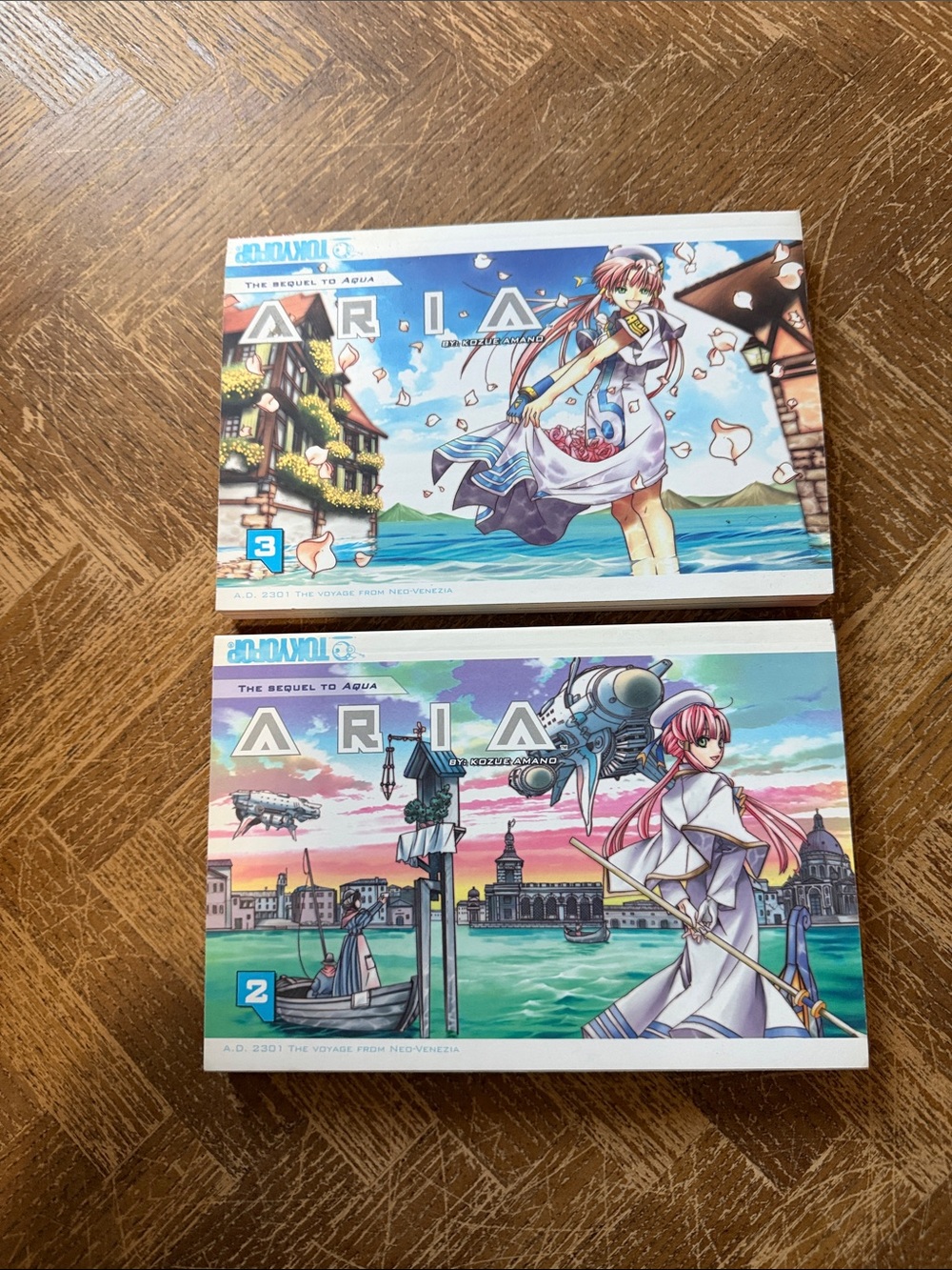 Aria Vol 2,3 Manga